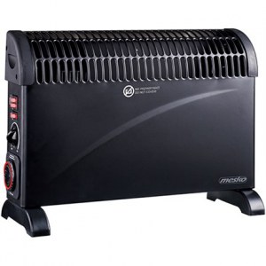 Mesko | Convector Heater with Timer and Turbo Fan | MS 7741b | Convection Heater | 2000 W | Number of power levels 3 | Suitable